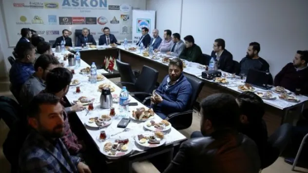 Başkan Büyükkılıç ASKON'un konuğu oldu