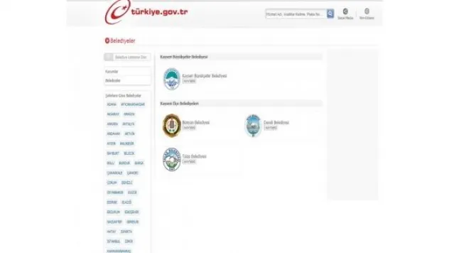 Bünyan Belediyesi de artık e-devlet kapısında 