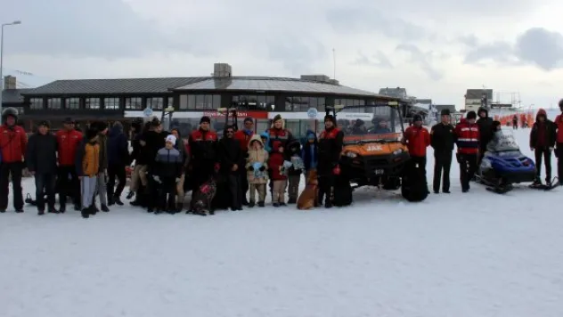 Çocukların Erciyes hayalini Jandarma gerçekleştirdi 