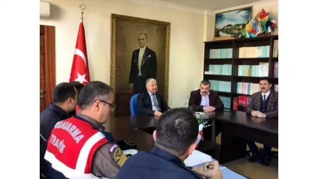 Develi'de kış tedbirleri toplantısı yapıldı