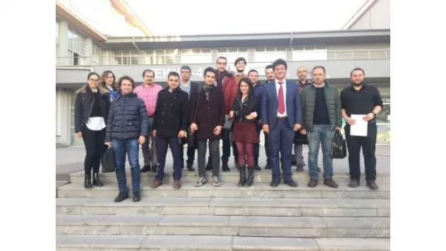 Erciyes Teknopark'ta Erasmus eğitimi düzenlendi