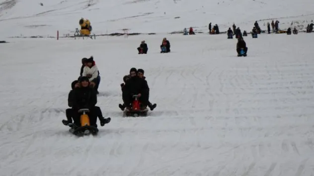 Erciyes'e yabancı gazetecilerden yoğun ilgi