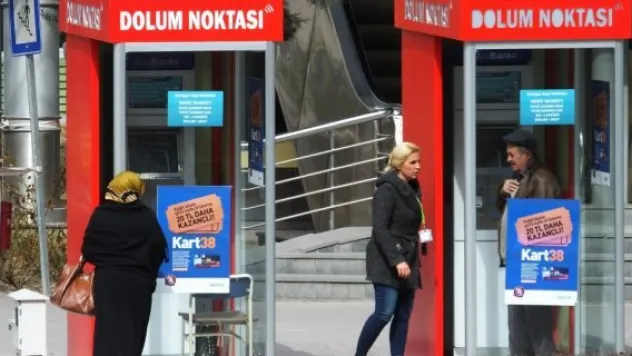 Hacılar'da da kart dolum sorunu