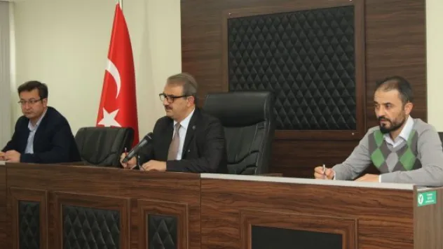 Hacılar'da yılın son meclisi toplandı