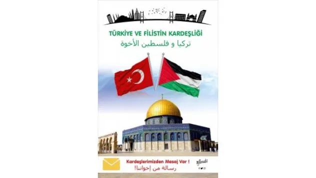 Sosyal medyada Türkiye-Filistin gönül köprüsü