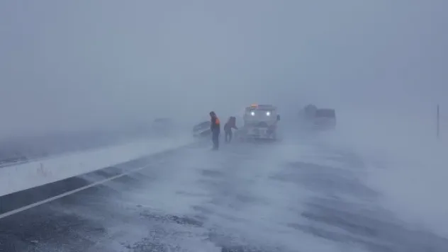 Ankara-Kayseri yolunda tipi etkili
