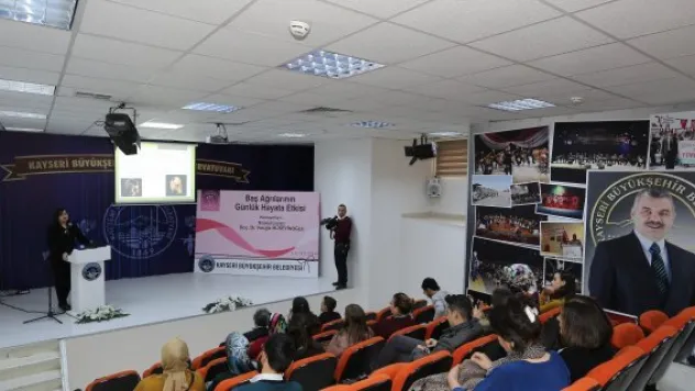 Büyükşehir sağlık seminerleri sürüyor