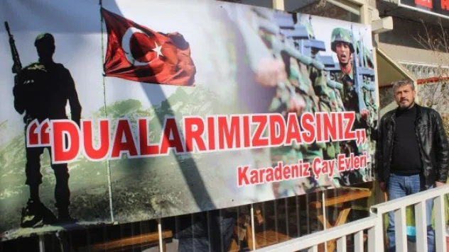 Esnaftan Afrin Operasyonu'na anlamlı destek