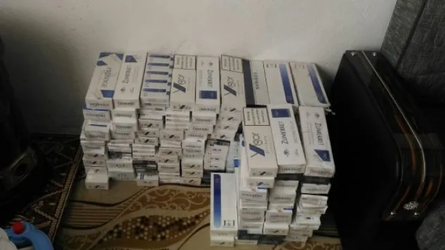 770 paket kaçak sigara ele geçirildi