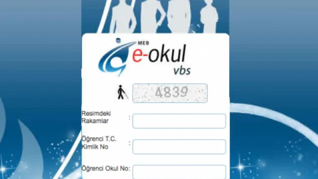 Veli Bilgisi Giriş ekranı MEBBİS