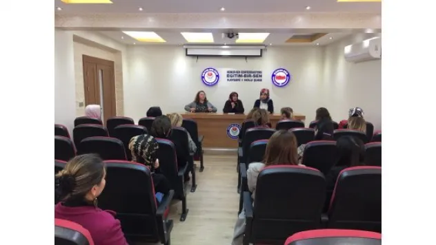 Eğitim Bir Sen Kadın Komisyonunda görev değişimi