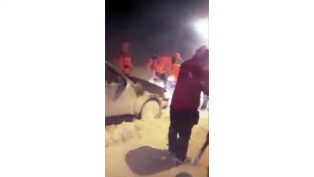 Erciyes'te mahsur kalan 45 kişi kurtarıldı