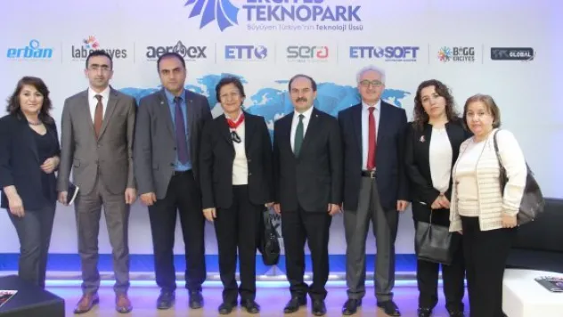Genel Müdür Ünal, Erciyes Teknopark'ı ziyaret etti