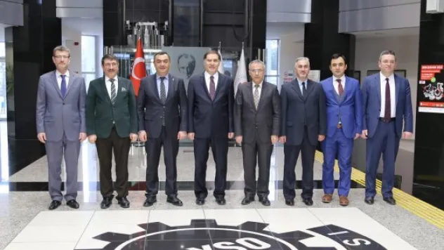 Kamu Başdenetçisi Malkoç'tan KAYSO'ya ziyaret