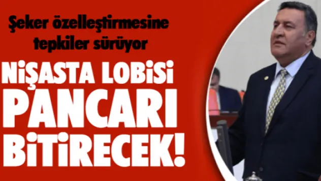 NİŞASTA LOBİSİ PANCARI BİTİRECEK!