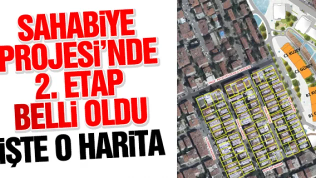 SAHABiYE PROJESi'NDE 2. ETAP BELLi OLDU