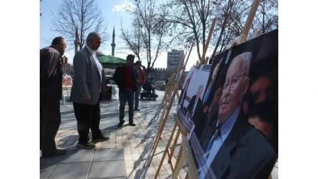 Erbakan'ı anma fotoğraf sergisi açıldı