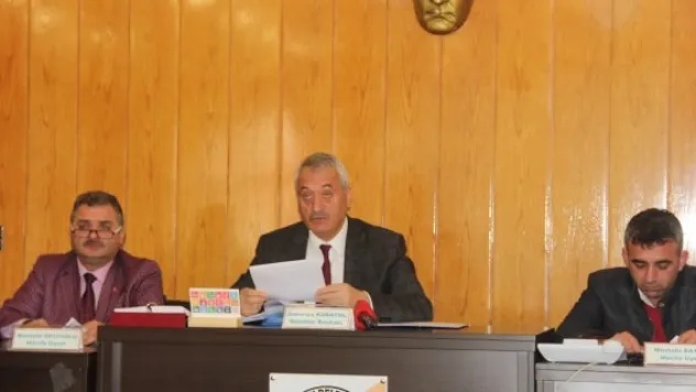 İncesu'da meclis toplantısı yapıldı 