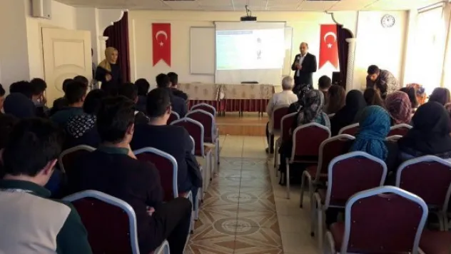 Kayserigaz'dan lise öğrencilerine eğitim