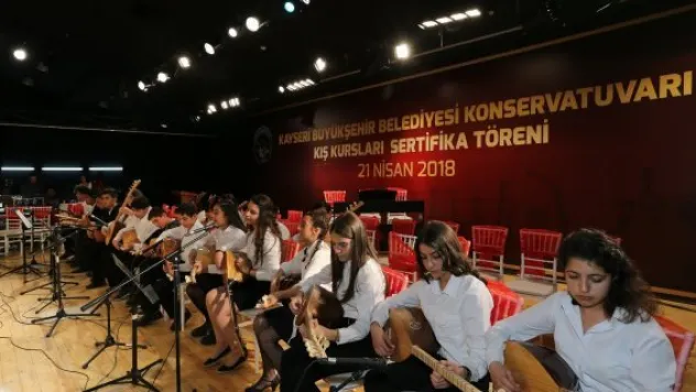 Büyükşehir Konservatuvarı 2 bin mezun verdi 