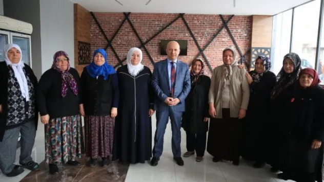 Çolakbayrakdar çifti, 'Kocasinan'ın Çınarları'nı ağırladı 