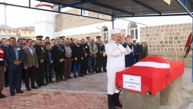 Develi'nin gazisi son yolculuğuna uğurlandı 