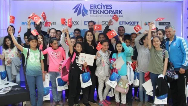 Erciyes Teknopark'ta Çocuk Bayramı neşesi 
