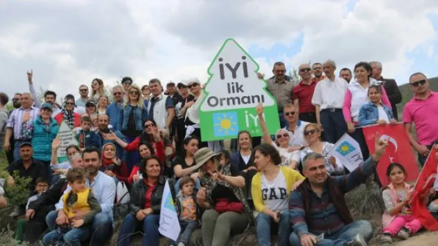 İYİ Parti'den Yılanlıdağ'a 'İyi'lik ormanı'