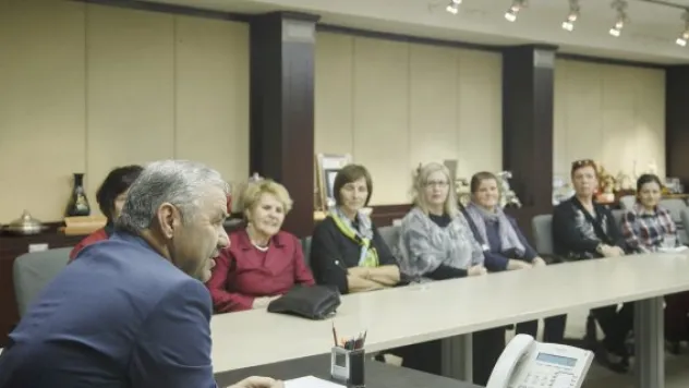 KAYMEK'in Bosnalı kursiyerleri Kayseri'de