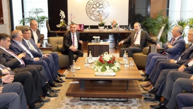 KAYSO'dan KTO yeni yönetimine ziyaret