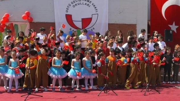 ODTÜ Koleji'nde 23 Nisan coşkusu