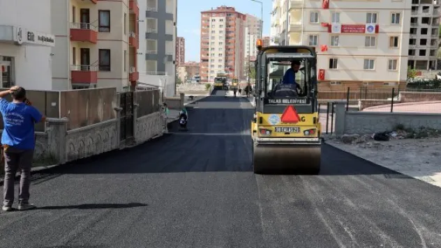 Talas'ta hizmet hız kesmiyor