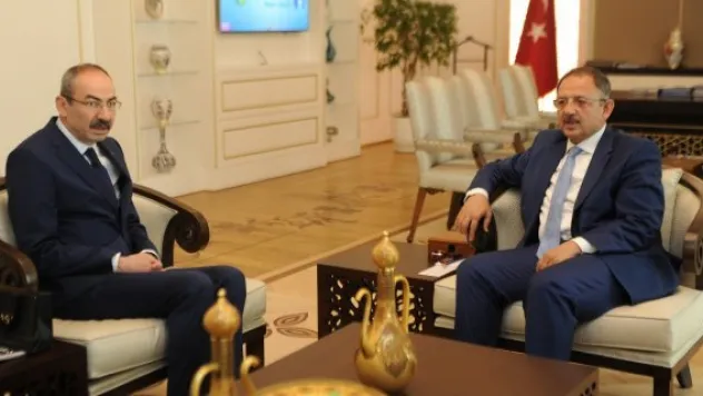 Bakan Özhaseki'yi ziyaret etti