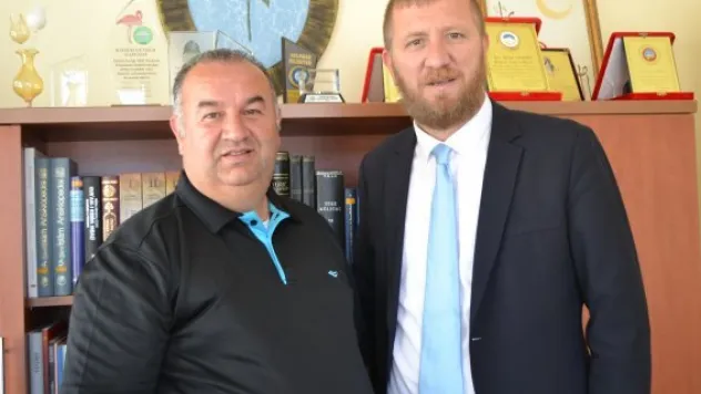 Çağan'dan gazetemize ziyaret