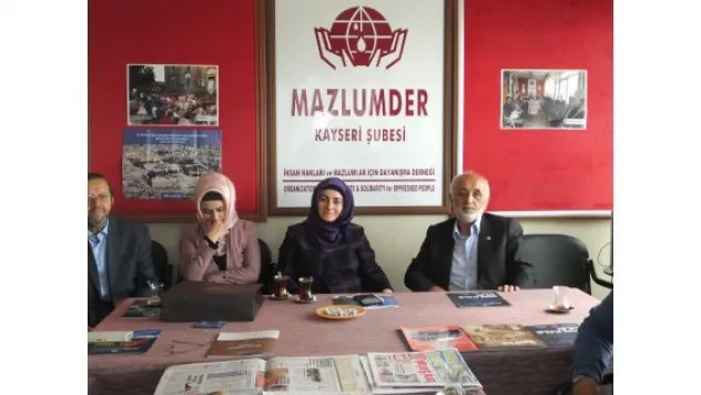 Milletvekili adayı Şahin'den Mazlumder'e ziyaret 