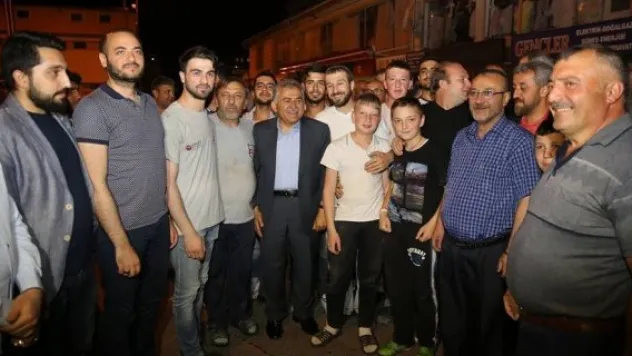 Osmanlı Mahalle Halkı ile buluştu