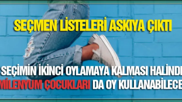 Seçmen listeleri askıya çıktı