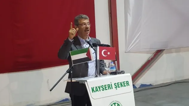 Şeker İftar sofrasından İsrail bedduası