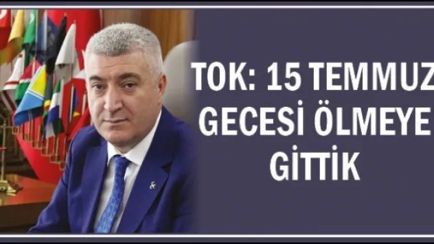 TOK:&quot15 TEMMUZ GECESİ ÖLMEYE GİTTİK&quot
