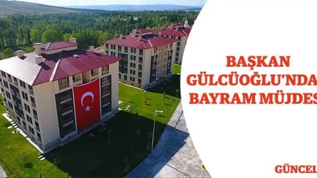 Başkan Gülcüoğlu'ndan Bayram Müjdesi