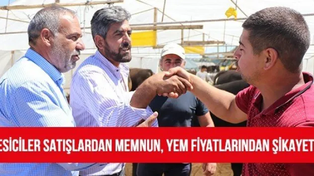 Besiciler satışlardan memnun, yem fiyatlarından şikayetçi