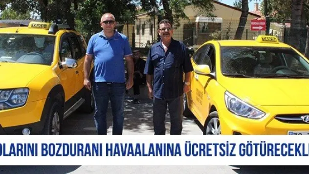 Dolarını bozduranı havaalanına ücretsiz götürecekler