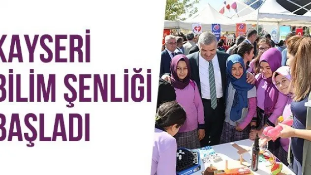 Kayseri Bilim Şenliği Başladı