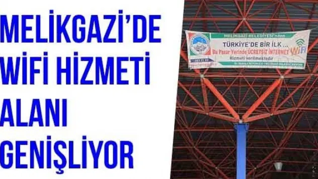 Melikgazi'de WİFİ hizmeti alanı genişliyor