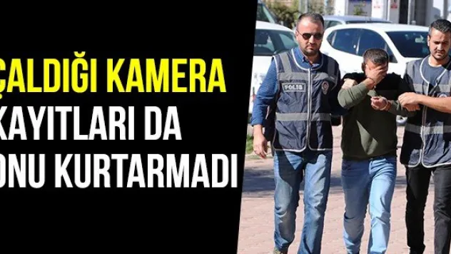 Çaldığı Kamera Kayıtları Da Onu Kurtarmadı