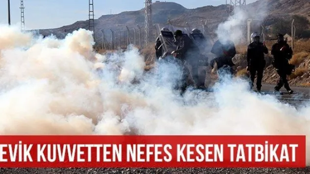 Çevik Kuvvetten Nefes Kesen Tatbikat
