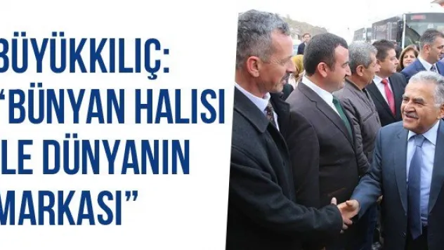 Büyükkılıç: 'Bünyan Halısı İle Dünyanın Markası'