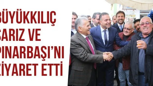 Büyükkılıç Sarız Ve Pınarbaşı'nı Ziyaret Etti