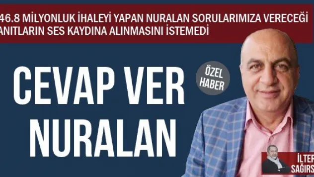 CEVAP VER NURALAN
