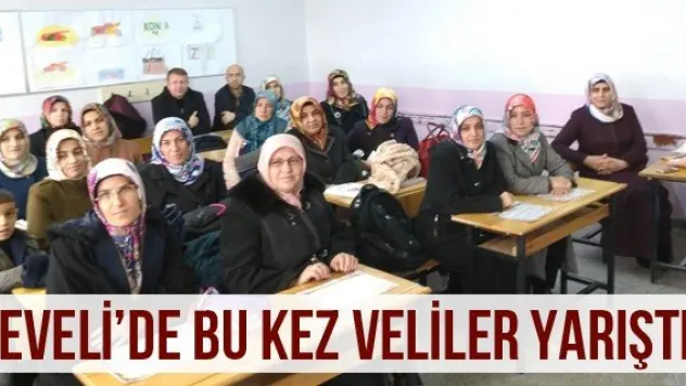 Develi'de Bu Kez Veliler Yarıştı